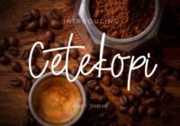 Cetekopi Font - Featured Image
