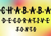 Chababa Font - Featured Image