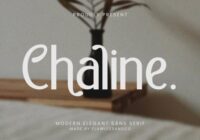 Chaline Font - Featured Image