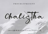 Chalistha Font - Featured Image