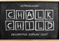 Chalk Child Font - Featured Image