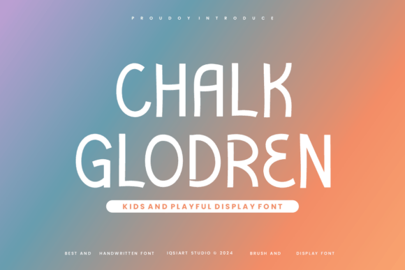 Chalk Glodren Font - Featured Image