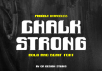 Chalk Strong Font - Featured Image