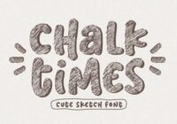 Chalk Times Font - Featured Image