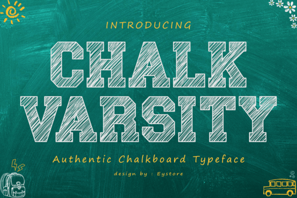 Chalk Varsity Font - Featured Image