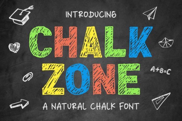 Chalk Zone Font - Featured Image