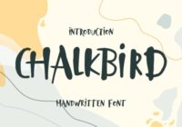 Chalkbird Font - Featured Image