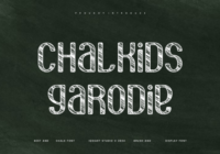 Chalkids Garodie Font - Featured Image