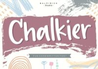 Chalkier Font - Featured Image