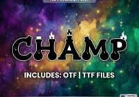 Champ Font - Featured Image