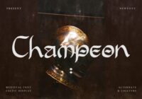 Champeon Font - Featured Image