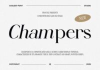 Champers Font - Featured Image