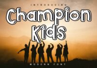 Champion Kids Font - Featured Image