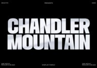 Chandler Mountain Font - Featured Image