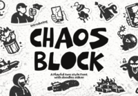 Chaos Block Font - Featured Image