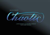Chaotic Font - Featured Image