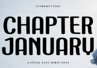 Chapter January Font - Featured Image
