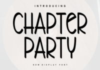 Chapter Party Font - Featured Image