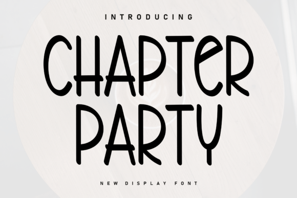 Chapter Party Font - Featured Image