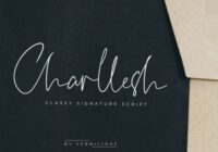 Charllesh Font - Featured Image
