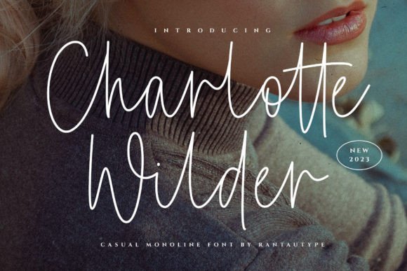 Charlotte Wilder Font - Featured Image