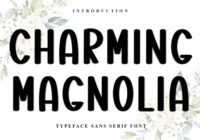 Charming Magnolia Font - Featured Image