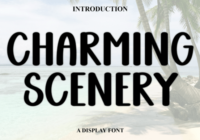 Charming Scenery Font - Featured Image