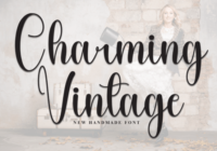 Charming Vintage Font - Featured Image