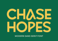 Chase Hopes Font - Featured Image