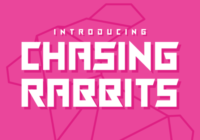 Chasing Rabbits Font - Featured Image