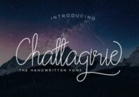 Chattagirie Script Font - Featured Image