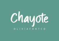 Chayote Font - Featured Image
