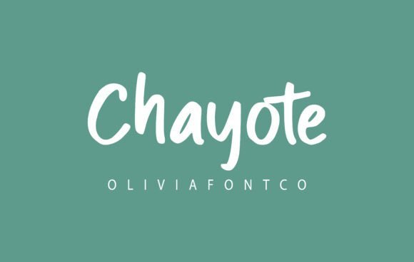 Chayote Font - Featured Image