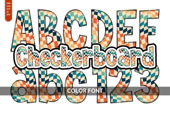 Checkerboard Font - Featured Image