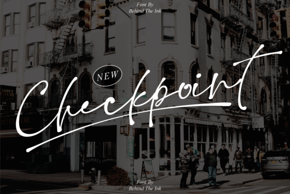 Checkpoint Font - Featured Image