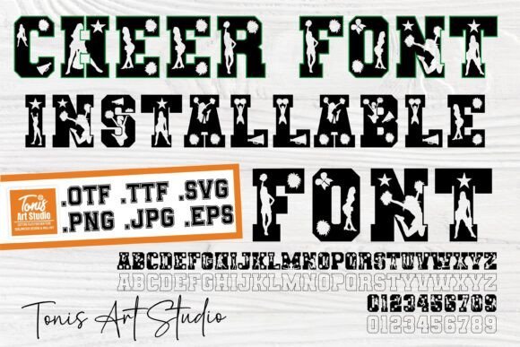 Cheer Varsity Font - Featured Image