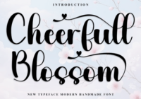 Cheerfull Blossom Font - Featured Image