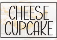 Cheese Cupcake Font - Featured Image