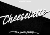 Cheese Latte Font - Featured Image
