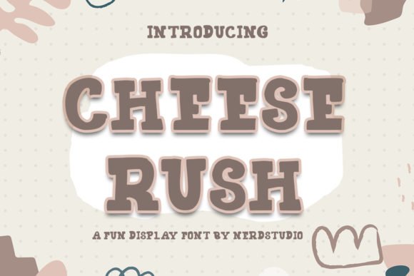 Cheese Rush Font - Featured Image