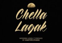 Chella Lagak Font - Featured Image