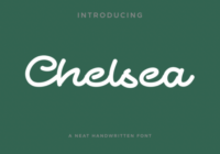 Chelsea Font - Featured Image