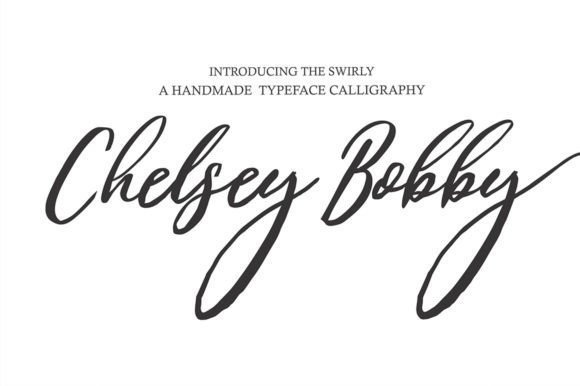 Chelsey Bobby Font - Featured Image