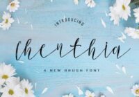 Chenthia Font - Featured Image