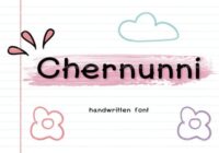 Chernunni Font - Featured Image