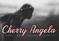 Cherry Angela Script Font - Featured Image