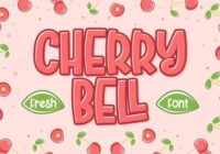 Cherry Bell Font - Featured Image