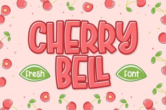 Cherry Bell Font - Featured Image