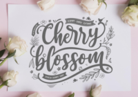 Cherry Blossom Font  Font - Featured Image