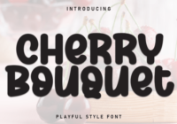 Cherry Bouquet Font - Featured Image